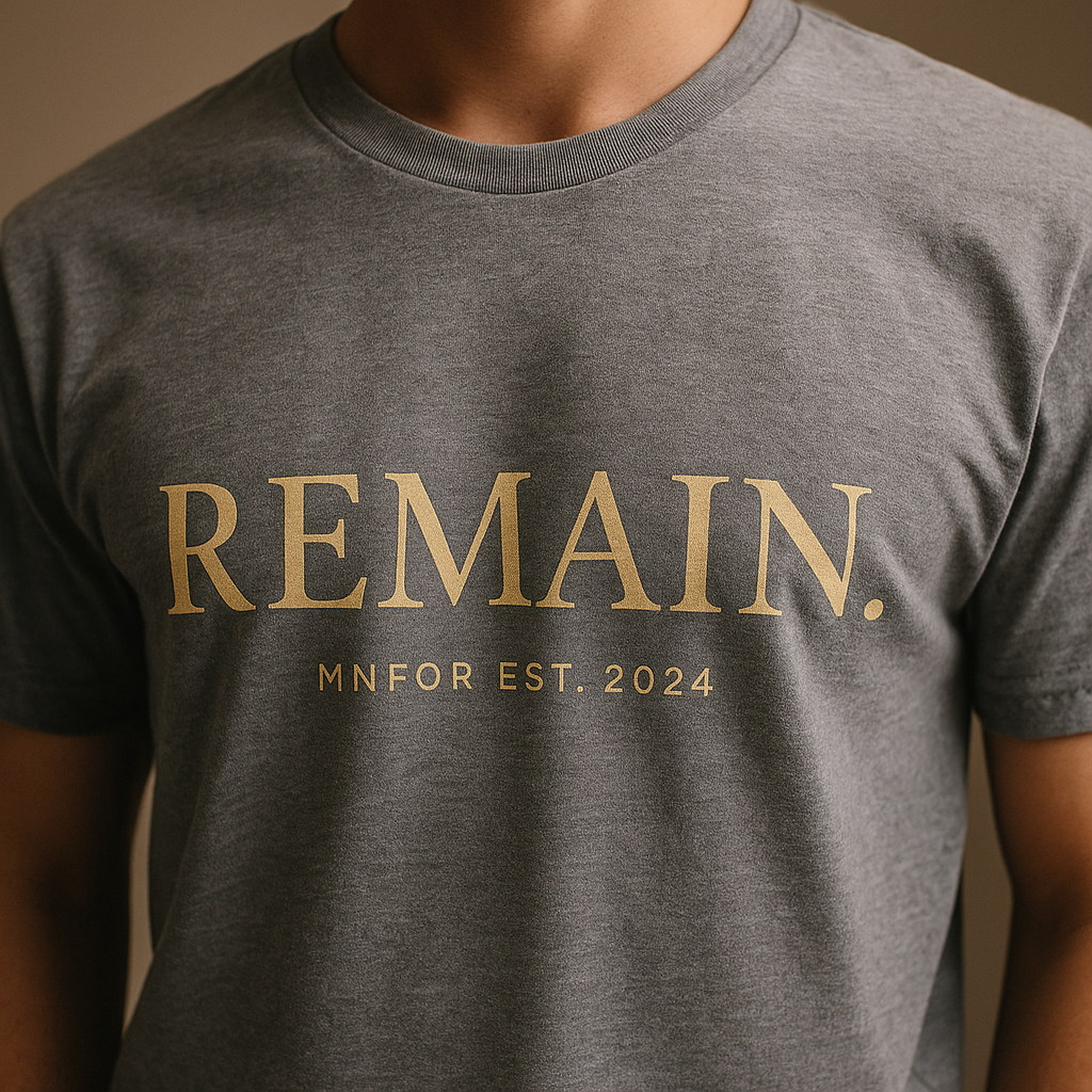 REMAIN. - Heritage Edition Tee (Gray)
