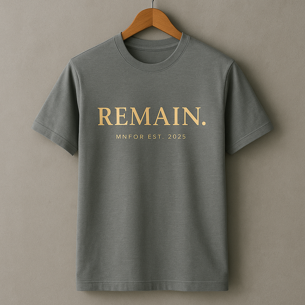 REMAIN. - Heritage Edition Tee (Gray)